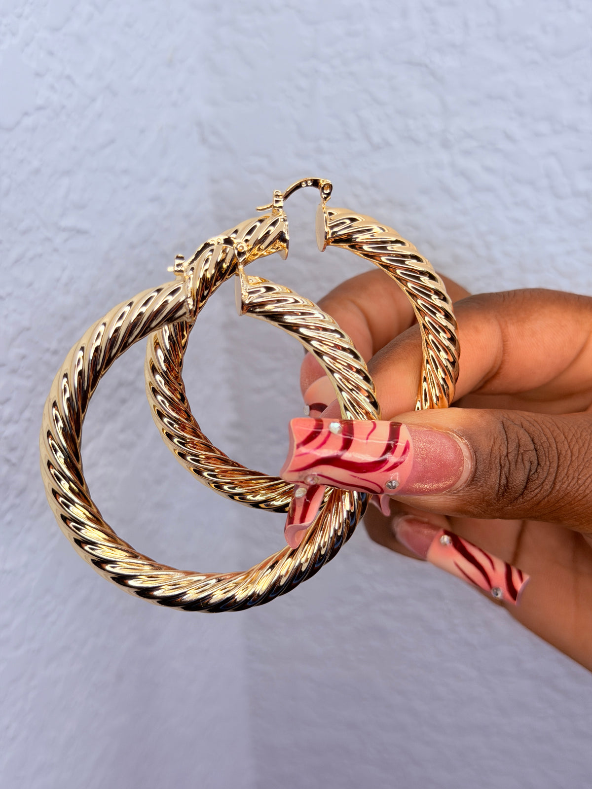 Luxury Gold Hoops