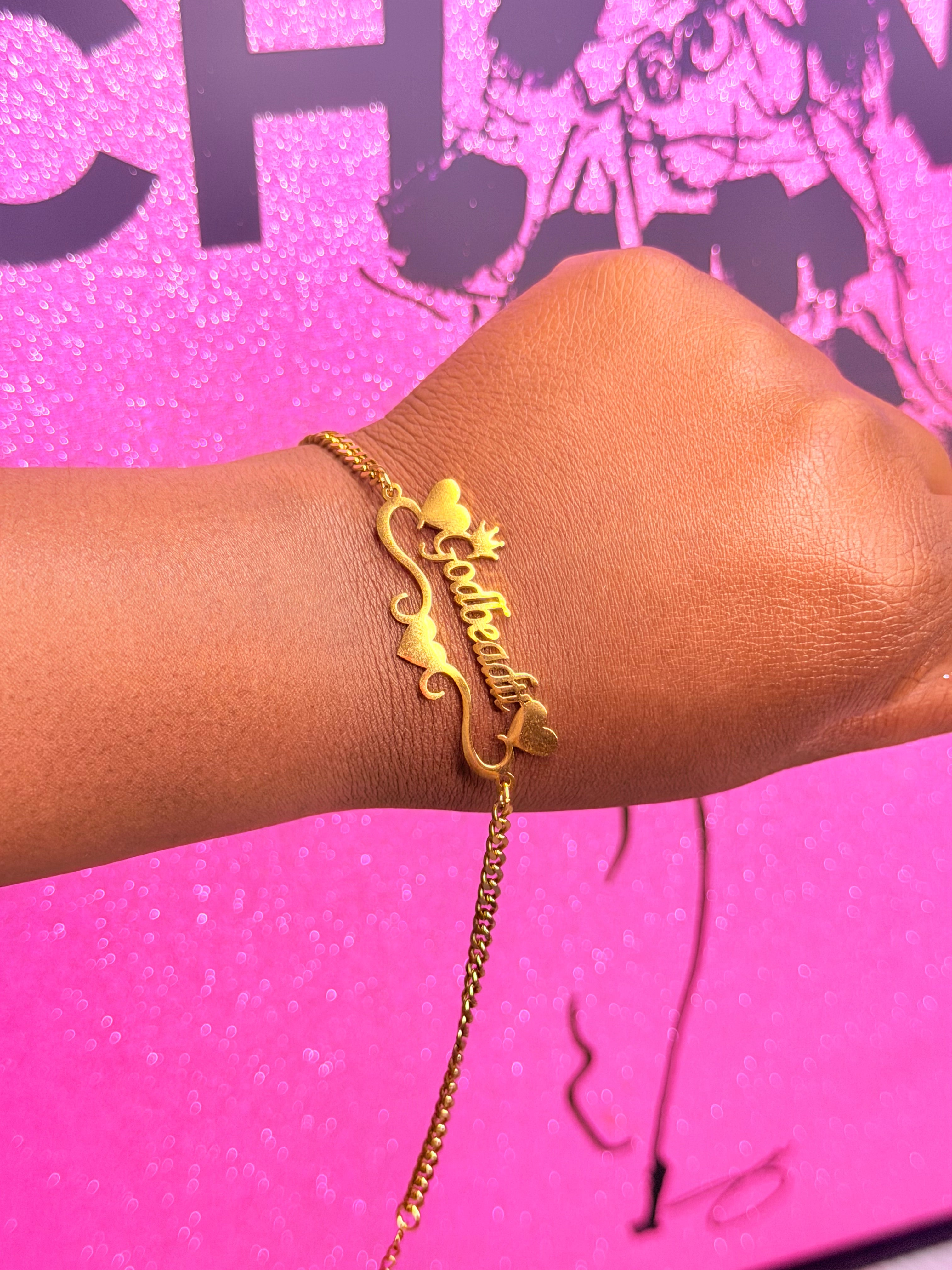 Nameplate Anklet