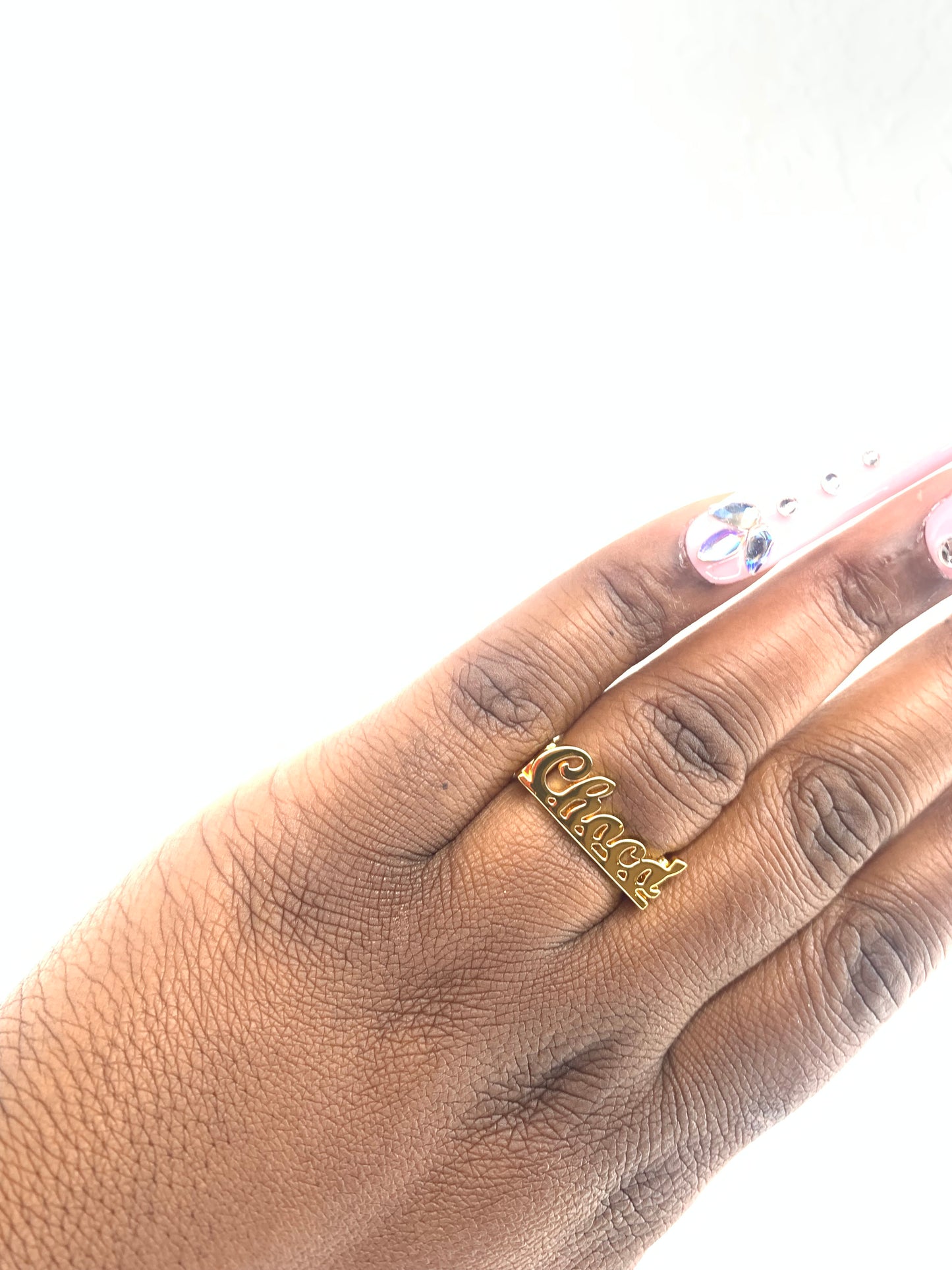 Custom Name Ring