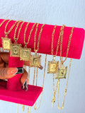 Initial Necklaces