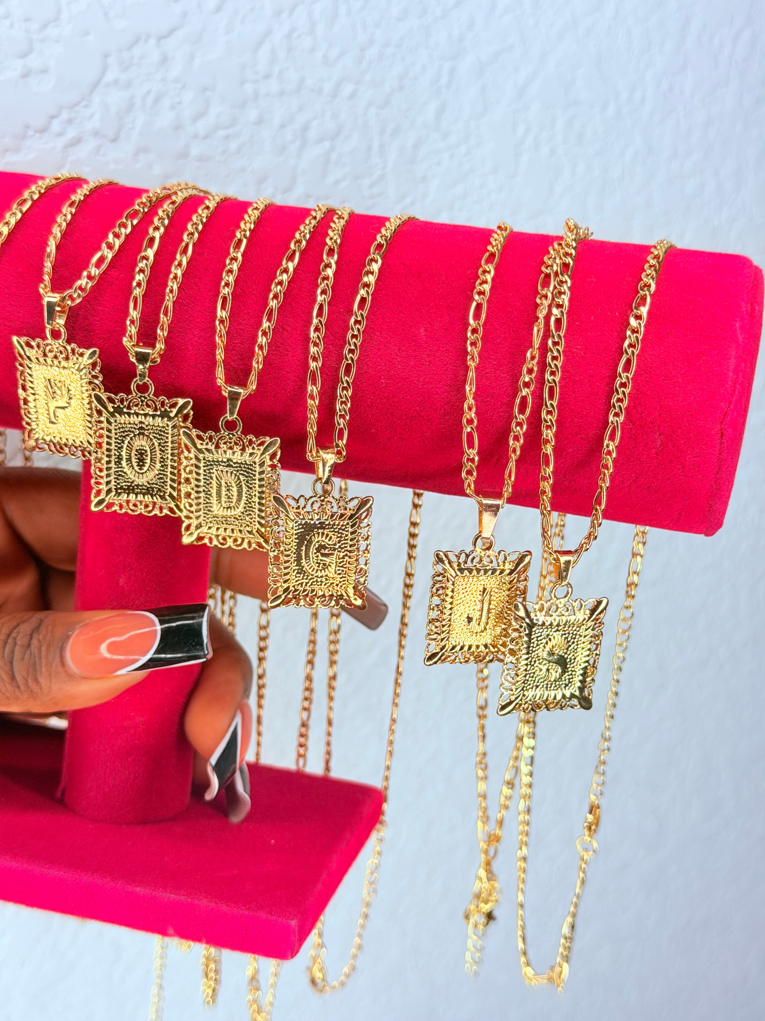 Initial Necklaces