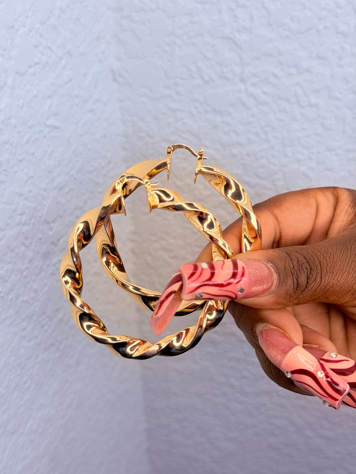 Luxury Gold Hoops