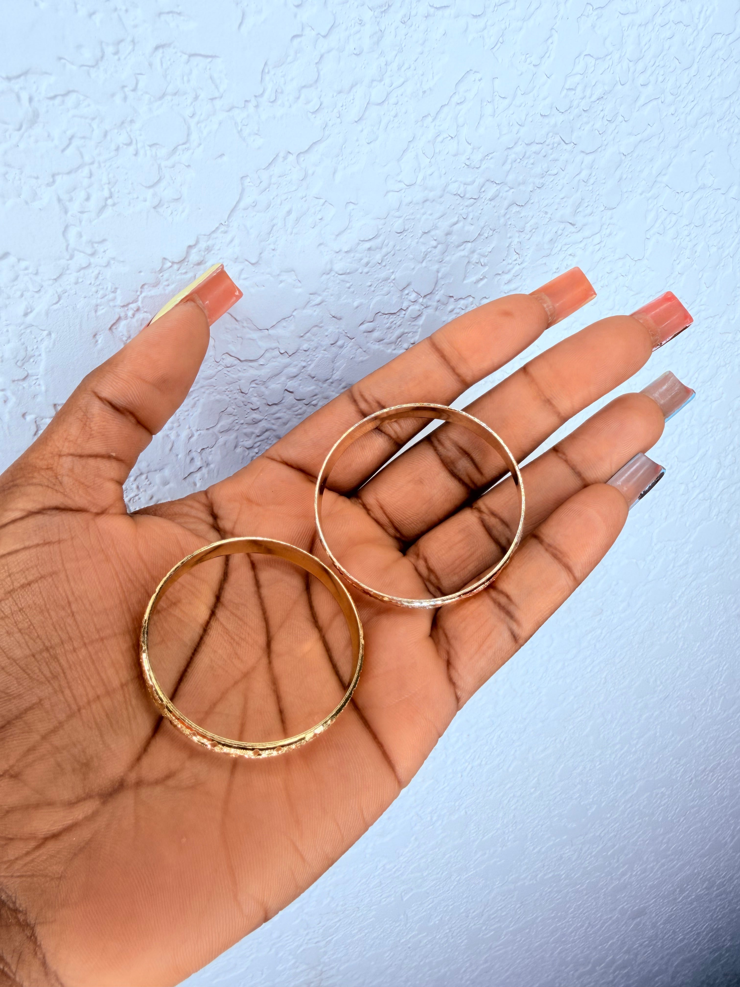 18K GOLD BANGLES [Newborn/Baby]