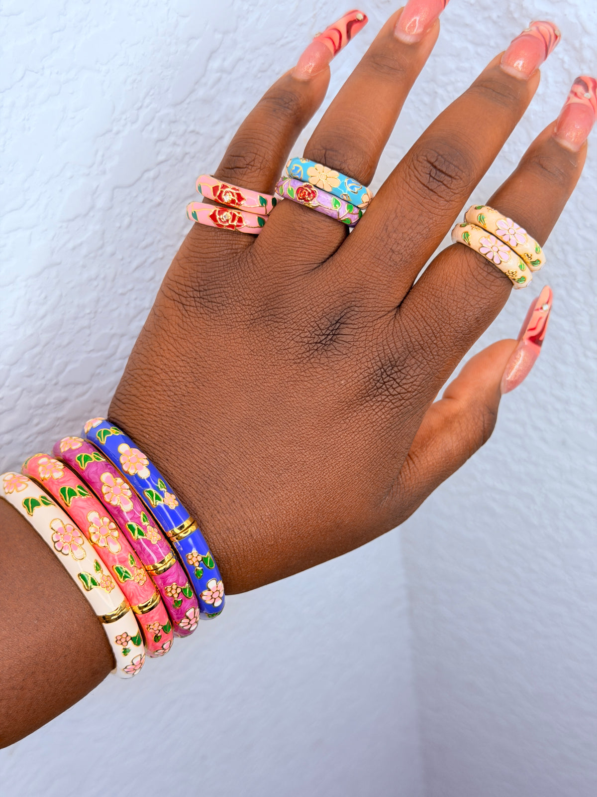 Floral Rings