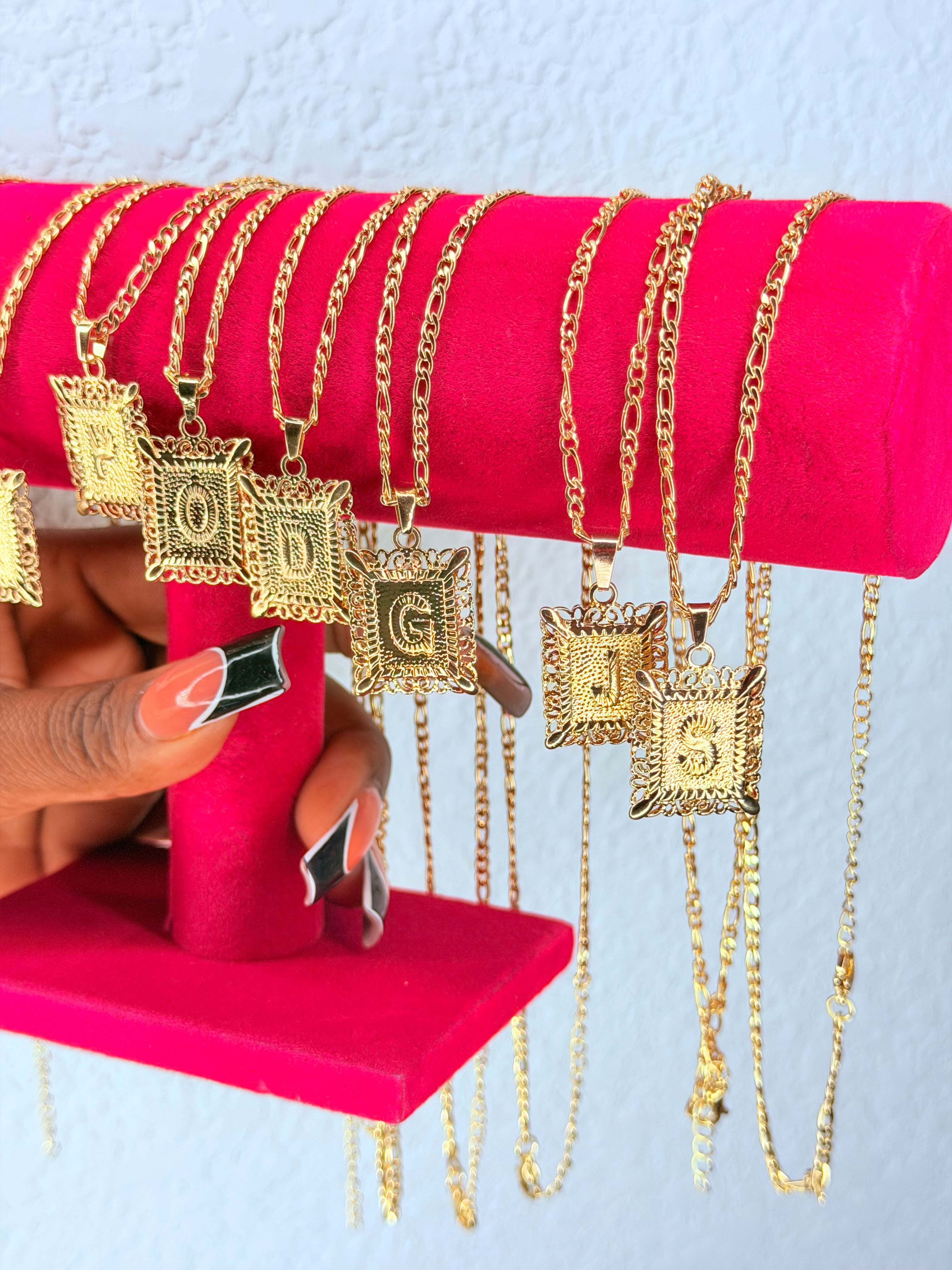 Initial Necklaces