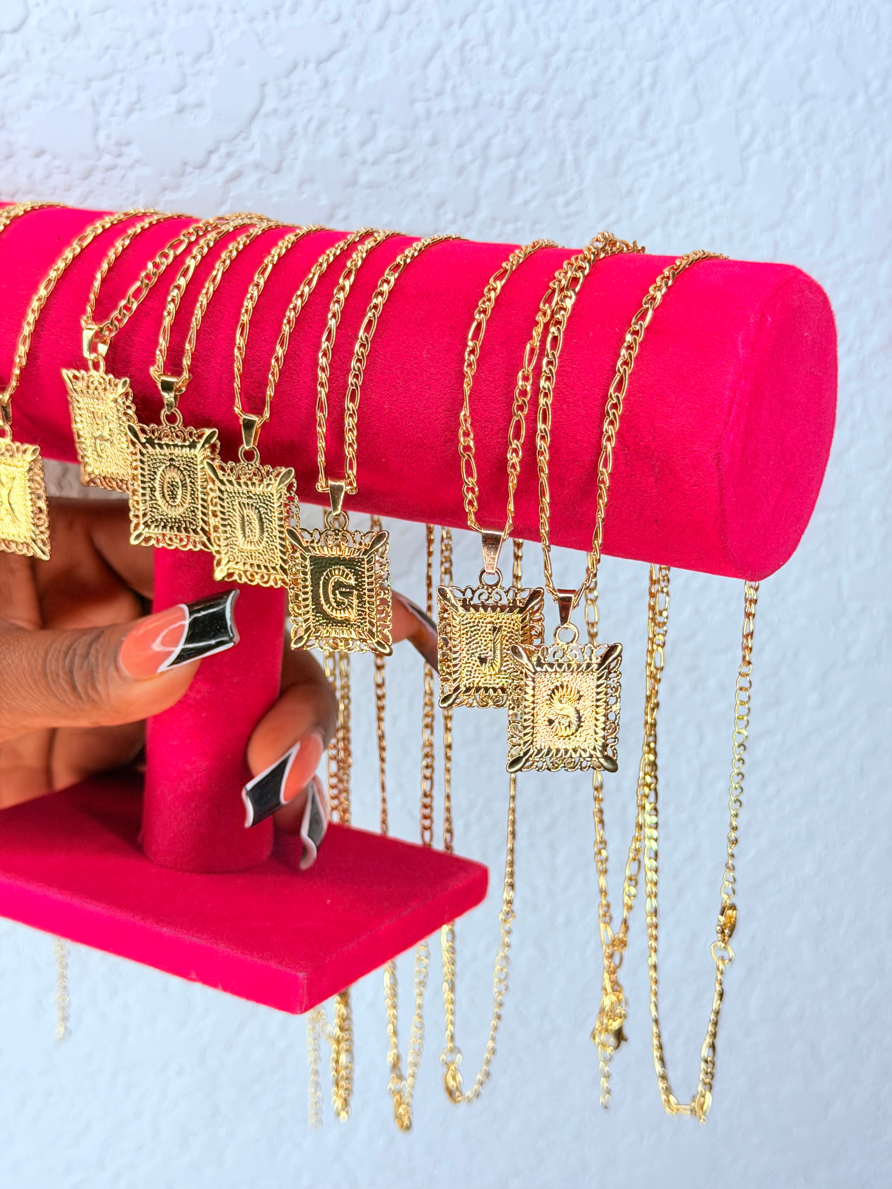 Initial Necklaces
