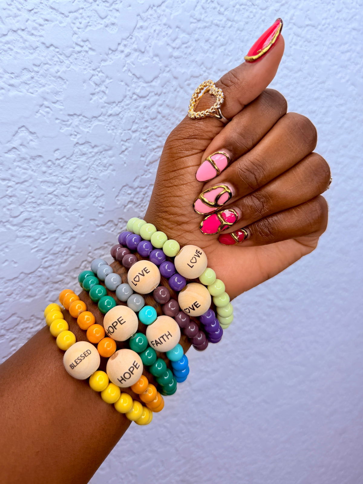 FAITH HOPE & LOVE Bracelets