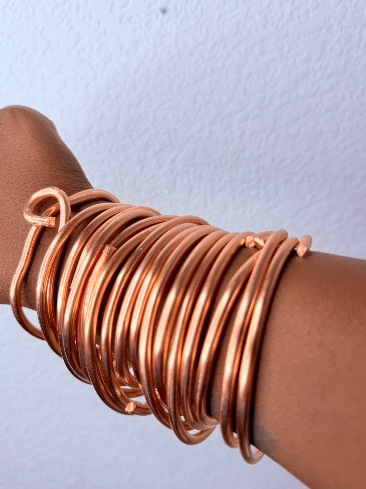 Rose Gold Copper Bangles